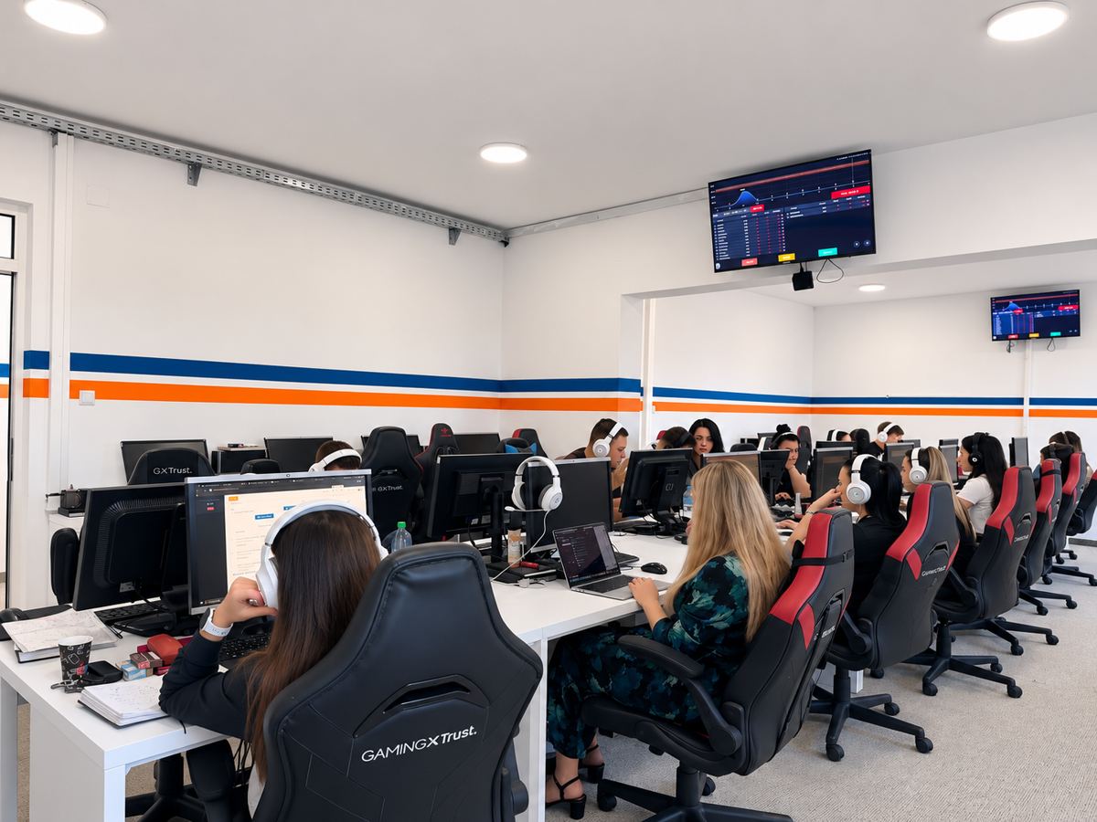 X Call Tech tim u radnom pogonu